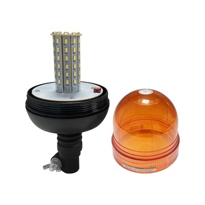 Luz Estroboscópica <span class=keywords><strong>LED</strong></span> Flexible <span class=keywords><strong>para</strong></span> Montaje en Poste DIN, Lámpara de Advertencia Giratoria <span class=keywords><strong>para</strong></span> Construcción, Equipos Agrícolas y Vehículos de Piloto - Product Image 3