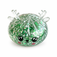 Jouets en mousse PU de Noël, 8,5 cm, 12 pièces/boîte, unisexe, pour enfants jusqu'à 3 ans