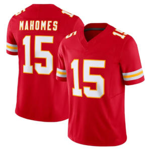2024 OEM City Football Jerseys 15 Patrick Mahomes 87 Travis Kelce Cosido EE. UU. Fútbol New FUSE Limited Jersey Rojo Blanco - Product Image 4