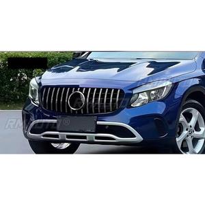 Bandes décoratives pour calandre de voiture, kit carrosserie, calandre avant pour Mercedes Benz GLA classe X156 GT 2017-2019 - Product Image 3