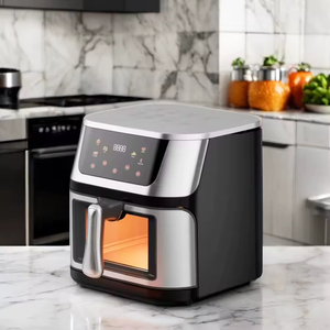Four à Friture Sans Huile 10L en Acier Inoxydable Carré – Rapide et Facile pour Croustilles, Rôtis, Réchauffages, Déshydratations et Plats Ménagers - Product Image 2
