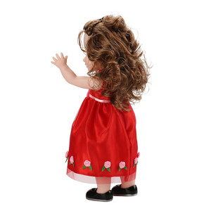 Poupées de mode réalistes en vinyle, jouets en plastique, poupées de 14 pouces, accessoires pour bébés, poupées noires, vente en gros, jouets pour filles en PVC - Product Image 5