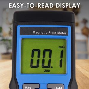 New Design Premium Digital Professional Electromagnetic Field Tester Single Axis Dosimeter EMF ELF <b>Radiation</b> <b>Detector</b> for Home - Product Image 4