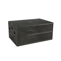 SUB 9006 Double Subwoofer Actif/Pasif de 18 Pouces 7200W de Puissance Maximale Haut-parleur Audio Professionnel Système Sonore DJ