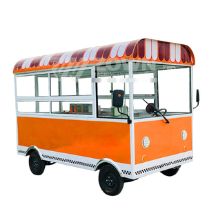 Carrito de Comida Sellado e Impermeable, Carrito de Venta Móvil Antioxidante para Operaciones en Regiones Tropicales Húmedas - Product Image 5