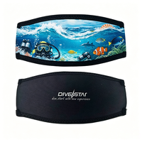 DIVESTAR Harga Pabrik Kustom Layanan OEM Penutup Tali Masker Selam Bahan Neoprene 3mm Ramah Lingkungan dan Bernapas