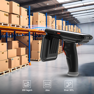 PDA Industrial Android 10 Portátil con RFID Impinj E710, Lector de Códigos de Barras 2D Inalámbrico con Empuñadura - Product Image 3