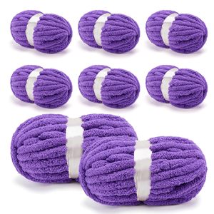 Hilo de Chenilla Grueso de 250g, 100% Poliéster, 2CM, en Oferta, para Tejer a Mano - Product Image 5