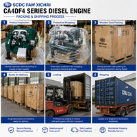 SCDC FAW XICHAI CA4DF4-15E4 112kW 2500rpm Common Rail Truck Engines Systems Diesel Engine Assembly for Medium Duty Cargo Truck