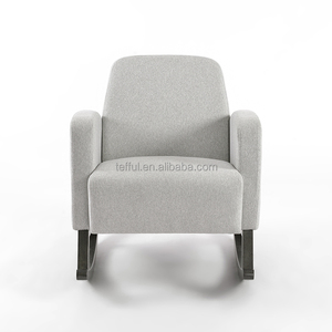 Chaise berçante en bois pour bébé, directement de l'usine de meubles de chambre, pour maman. - Product Image 3