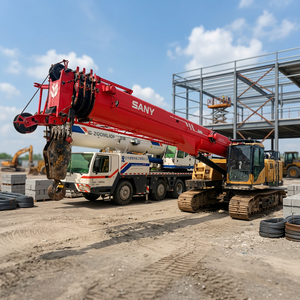Used 25ton for Sany SCC250TB Telescopic Crawler <b>Crane</b> for Sale SANY Telescopic 25ton crawler <b>cranes</b> - Product Image 1