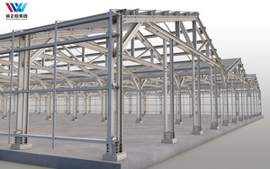 Atelier <span class=keywords><strong>de</strong></span> construction <span class=keywords><strong>de</strong></span> bâtiments d'entrepôt <span class=keywords><strong>de</strong></span> structure en acier préfabriqué à faible coût et bon marché - Product Image 6
