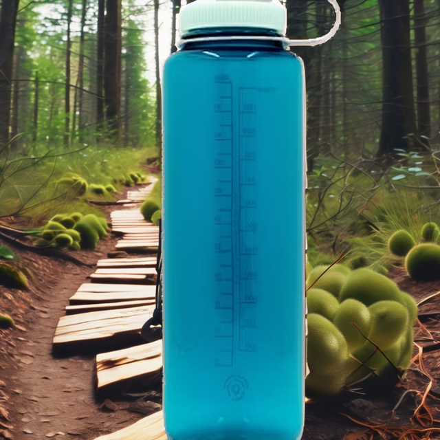 For Sustain Tritan BPA-Free Leak-Proof Water Bottle 48 OZ Direct Drinking Made with 50% Plastic Waste