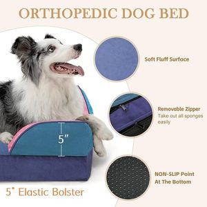 <span class=keywords><strong>2026</strong></span> Meistverkauftes Umweltfreundliches Reißfestes Orthopädisches Memory-Schaum Faltbares Waschbares Hundebett für Große Rassen Sofabett Solider Karton - Product Image 4