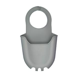 Silicone Soap Dish <b>Drain</b> Bag Self <b>Drain</b> Waterproof Minimalist Design For Kitchen <b>Bathroom</b> Sink Storage Z061 - Product Image 3