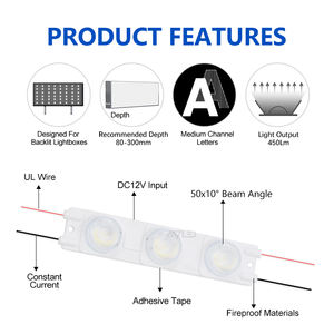 Módulo LED de Luz Lateral de 12 V CC, SMD 2835, Alto Brillo, 3 W, IP65, Módulo LED Impermeable para Caja de Luz de Doble Cara - Product Image 2