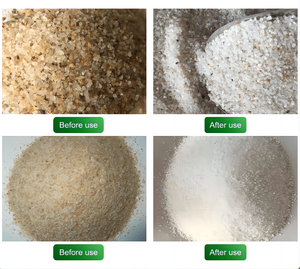 حجر الكوارتز الصناعي من راي-ينكاي، سائل بنقاء 99٪ لإزالة الحديد من الماء، صديق للبيئة - Product Image 5