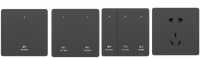 Panneau d'interrupteurs de scène KNX/EIB (relais intégré) Système de maison intelligente Interrupteur intelligent