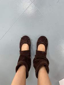 <span class=keywords><strong>Chaussures</strong></span> plates d'été personnalisées en cuir microfibre souple pour femme, style ballerine, à bout rond, à enfiler, avec plateforme - Product Image 6