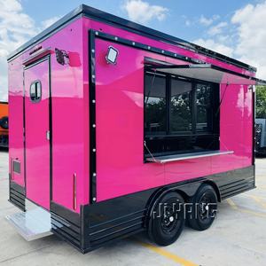 Индивидуальная Мобильная уличная еда, грузовик для барбекю, новая распродажа, фастфуд, торговый автомат для закусок, хот-доги, конфеты, чипсы, мороженое, Винодельня - Product Image 3
