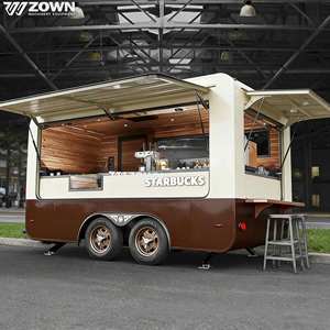 Camión de Comida Eléctrico de Ahorro Energético, Carrito de Comida Móvil de Alta Resistencia para Venta en Mercados y Mercados Nocturnos - Product Image 1