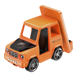 Shinedee-2025 Mini đầy màu sắc thiết kế xe hơi cho Loa ngoài trời toàn cầu đồng hồ báo thức không dây năng lượng mặt trời sạc điện thoại di động - Product Image 1