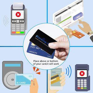 Rfid chặn kiểm soát truy cập thẻ với 13.56MHz che chắn công nghệ CR80 PVC Thiết kế mỏng cho NFC thẻ tín dụng & hộ chiếu - Product Image 6