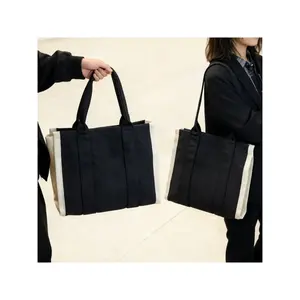 Bolso Tote Cuadrado para Mujer, Tamaño Mediano, Color Sólido, Correa de Cadena, Forro de Lona, Ideal para Fiestas - Product Image 4