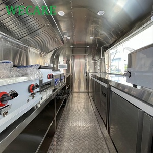 WECARE Mobile Cuisine Pizza Hotdog BBQ Fast Food Remorques Entièrement Équipé Remorque Crème Glacée Café Food Truck à vendre - Product Image 5