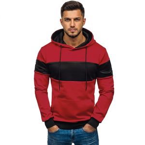 Hot Selling Men's Fleece <b>Hoodies</b> Breathable Quick Dry Regular Fit Casual Solid Front Logo <b>Plain</b> Dyed Winter - Product Image 1