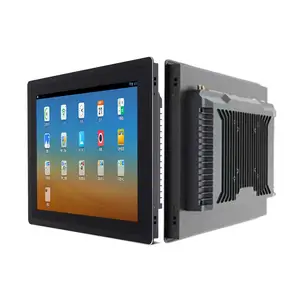10 15 17 19 21 24 pulgadas computadora sin ventilador integrada Android pantalla táctil impermeable Tablet IP65 Monitor PC Industrial