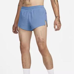 Wholesale New Style Custom Logo Lightweight 4 Way Stretch <b>Men</b> Gym Hole <b>Shorts</b> Breathable Quick Dry Pocket <b>Runner</b> Marathon <b>Shorts</b> - Product Image 2