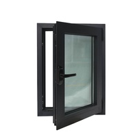 Ventana Abatible de Aluminio Certificada NOA, Resistente a Huracanes, Doble Vidrio, Recubrimiento en Polvo D2015, Anticorrosión, Anti UV, Comercial