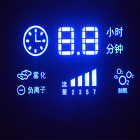 Layar LED 7 Segmen Kustom Pabrik Asli DIP, Kecerahan Tinggi, Layar LED FND 7 Segmen yang Dapat Disesuaikan untuk Peralatan Listrik
