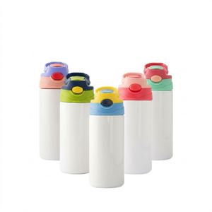 Vaso Infantil de Acero Inoxidable de 12 oz, Termo de Viaje de Doble Pared con Tapa - Product Image 1