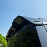 Aileron de coffre arrière noir brillant pour Defender 90 110 130 2020-2025, auto-adhésif noir