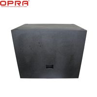 Subwoofer Pasivo OPRA M3 de 1200W AES con Bocina, 35-120Hz, Altavoz de Bajos Profesional para Sistemas de Sonido de Conciertos, DJ y Escenarios