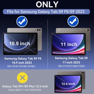 Trường hợp mới chống sốc 3 trong 1 trường hợp máy tính bảng cho Samsung Galaxy Tab S9 FE SM-X510/x515/x516 10.9 inch trở lại S9 FE Bìa 2023 - Product Image 6