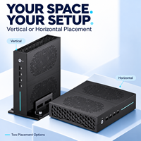 PC Gaming Mini Intel Core I9-14900F RTX 5060 Ti 16GB DDR5 Komputer Desktop dengan WiFi 6E dan Dual LAN untuk Gaming dan Rendering 3D