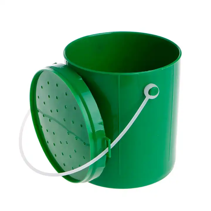 Green Fishing Bait Buckets