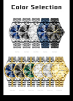 Montre en acier inoxydable à mouvement à quartz certifiée CE pour une précision de la tenue du temps, fonctionnalité lumineuse, résistance à l'eau 3BAR