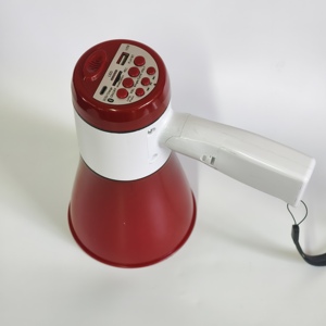 Megáfono Portátil Recargable XC-180 de 20W, Altavoz con Sirena, Grabación de Música, Puerto USB, Bocina - Product Image 5