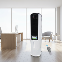 Kipas Pendingin Udara Evaporatif Inverter dengan Layar Digital LED Berkinerja Tinggi Bersertifikasi CE/CB, Remote Control, 4 Kecepatan & Timer 24 Jam