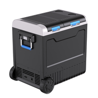 Congélateur portable Bluetooth rechargeable avec compresseur, double zone, 12V, design sportif, contrôle de la température, pour BMW