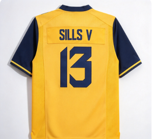 เสื้อฟุตบอลทีมเวสต์เวอร์จิเนียเมาเทนนีเออร์ส # 13 ซิลส์ วี # ชุดเสื้อเจอร์ซีย์วิทยาลัยเย็บปักถักร้อย 7 แบบสำหรับผู้ชาย - Product Image 2