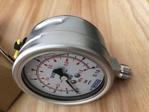 Manómetro Radial de Acero Inoxidable Y-63 DN65 de 63 mm (2.5 Pulgadas) con Rango de 0.1~100Mpa, Manómetro de Acero Inoxidable Y-63 de 2.5 Pulgadas - Product Image 3
