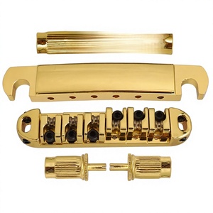 สะพานกีตาร์ไฟฟ้า LP <span class=keywords><strong>SG</strong></span> ทำจากโลหะผสมสังกะสี พร้อมสายบน/สายล่างและลูกกลิ้งสำหรับ - Product Image 1