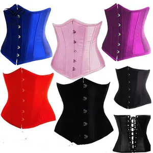Fashion Plus Size Sexy Vintage Underbust Strapless Steampunk Costume Best Selling Product Women Corset