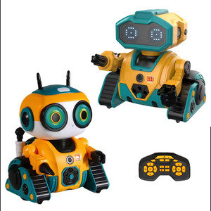 Robot Interattivo Intelligente con Telecomando <span class=keywords><strong>2</strong></span>.4G, Programmabile Multifunzionale, Compagno Elettronico per Bambini - Product Image 1
