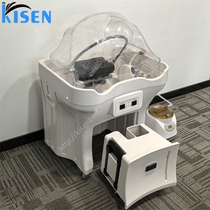 Bac à shampoing portable Kisen No Plumbing pour salon de coiffure, avec circulation d'eau, fumigation et chauffage - Product Image 4